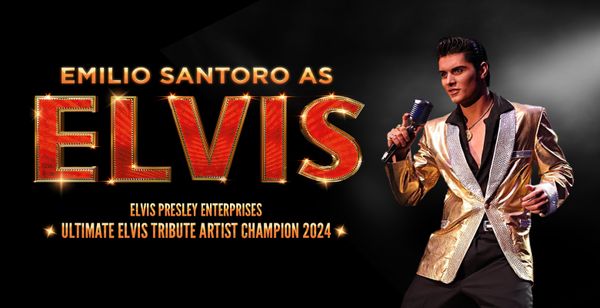 Emilio Santoro as Elvis poster