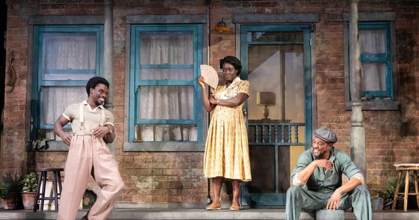 August Wilson's Fences poster