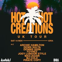 Hot Creations Manchester poster