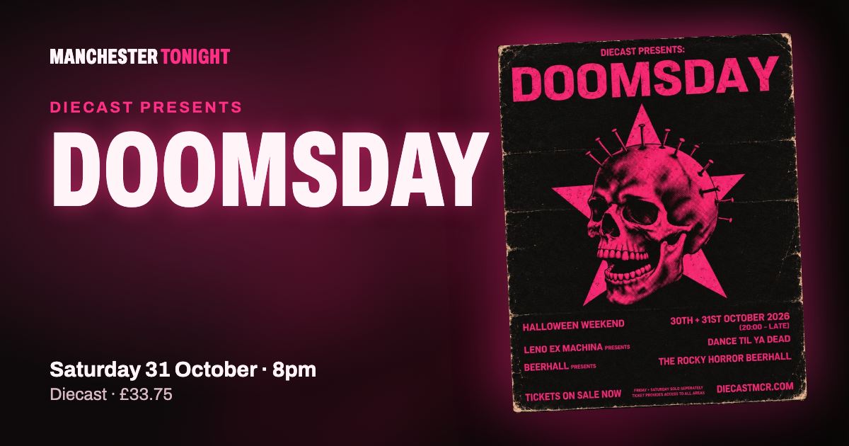 Diecast Doomsday: Saturday at Diecast, Saturday 31 October | Manchester ...
